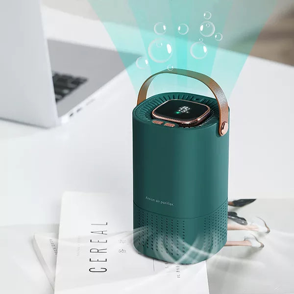 Compact HEPA Air Purifier with 3-Stage Filtration System