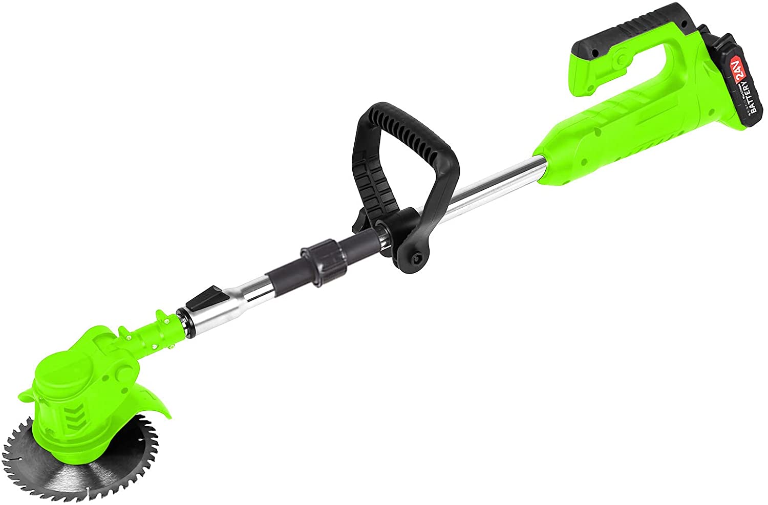 Cordless 24V Grass Trimmer - Lightweight Electric Weed Eater