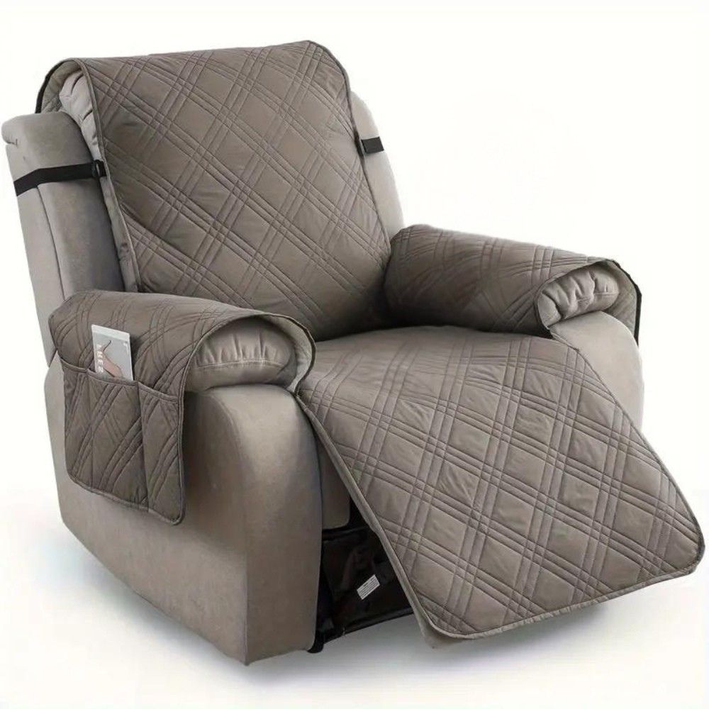 Waterproof Recliner Slipcover, Pet-Friendly Non-Slip