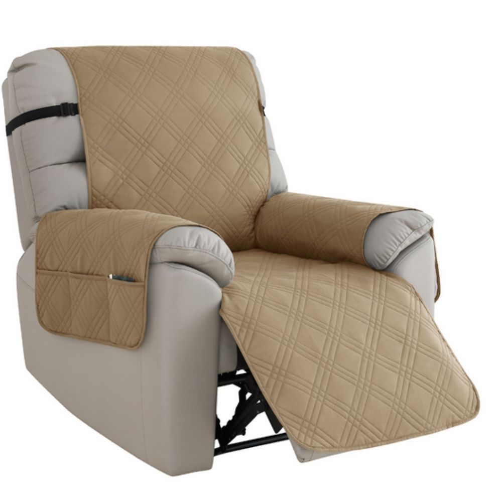 Waterproof Recliner Slipcover, Pet-Friendly Non-Slip