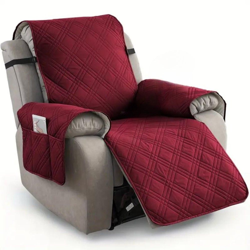 Waterproof Recliner Slipcover, Pet-Friendly Non-Slip