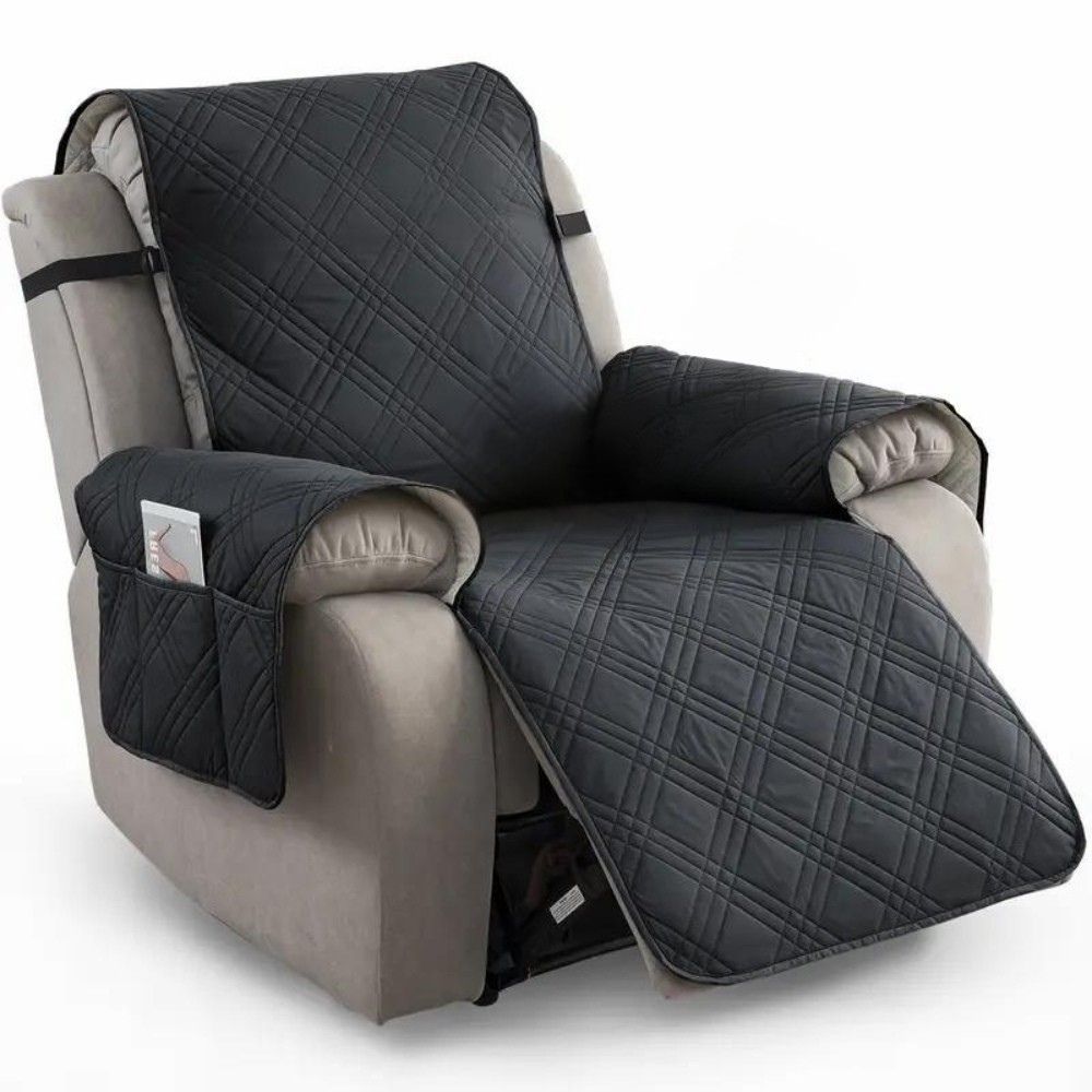 Waterproof Recliner Slipcover, Pet-Friendly Non-Slip