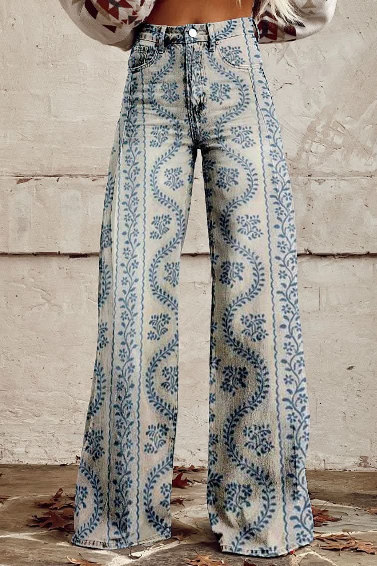 Breathable Baggy Denim Jeans - Relaxed Summer Fit