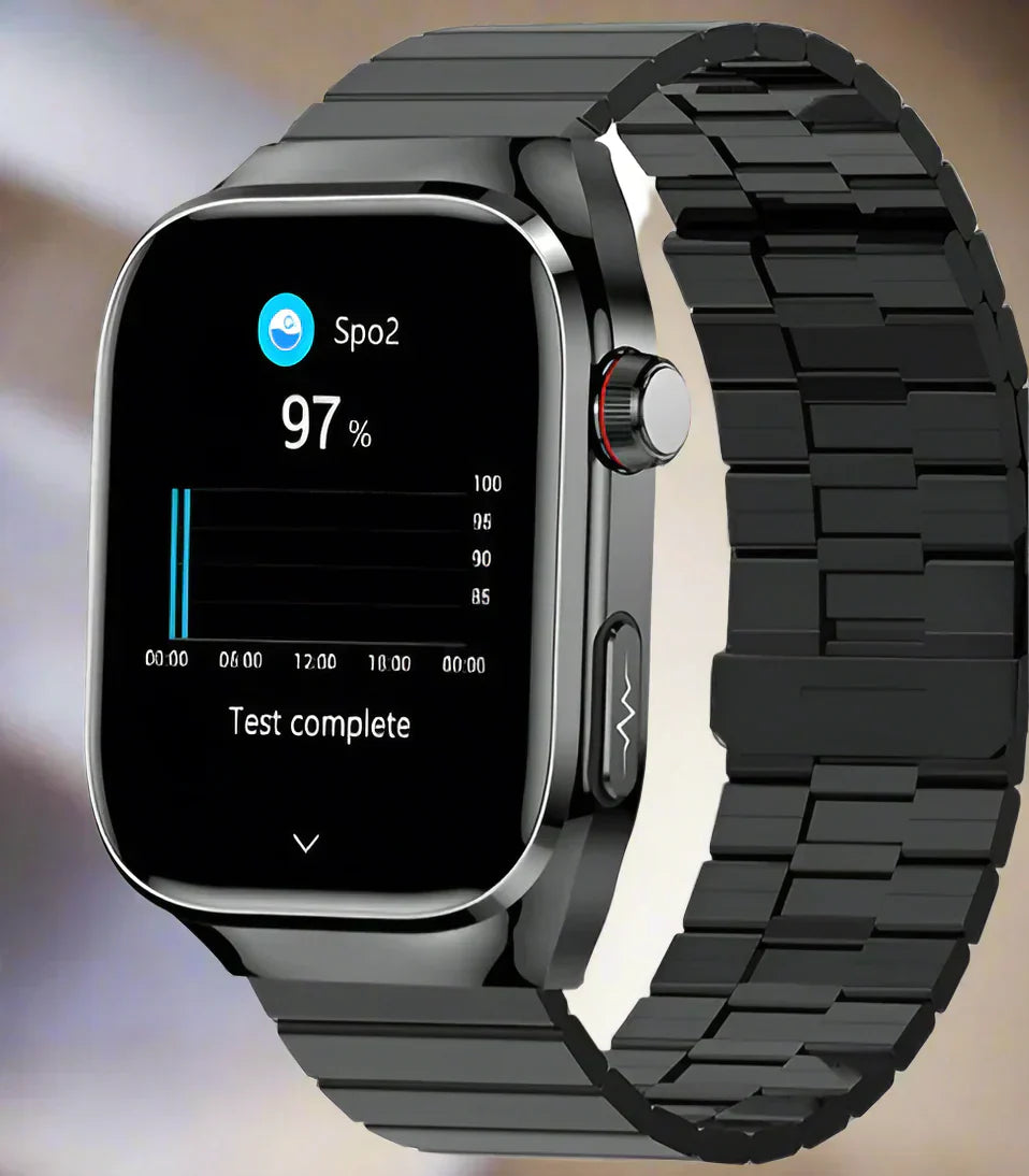 Smart Health Tracking Watch - Heart Rate & Wellness Display