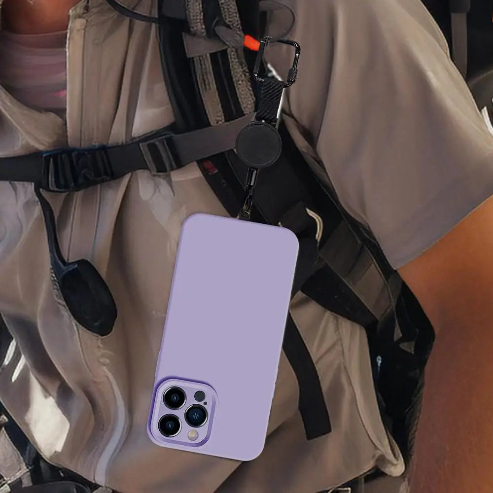Retractable Phone Security Holder | Anti-Theft Belt Clip