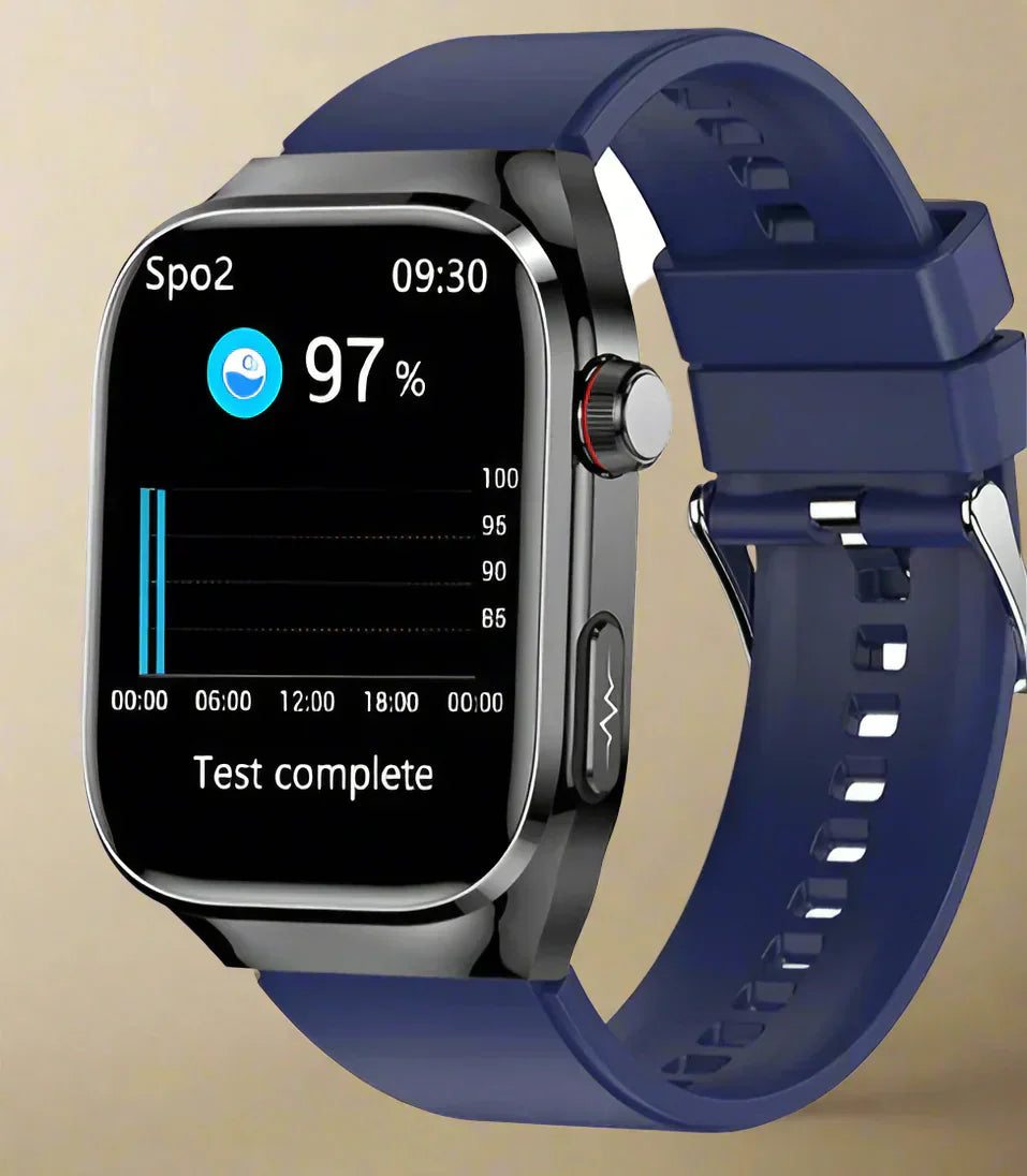 Smart Health Tracking Watch - Heart Rate & Wellness Display