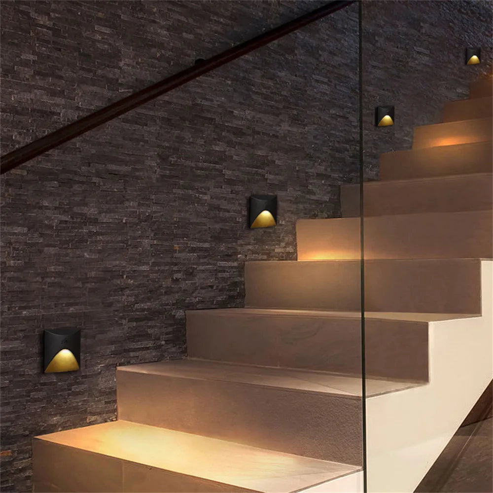 Waterproof IP65 LED Recessed Wall Light – 3W Step Light