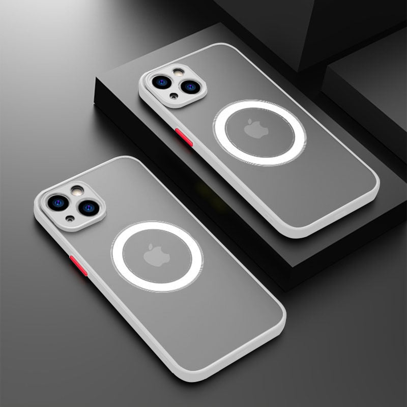 MagSafe Compatible Shockproof iPhone Case