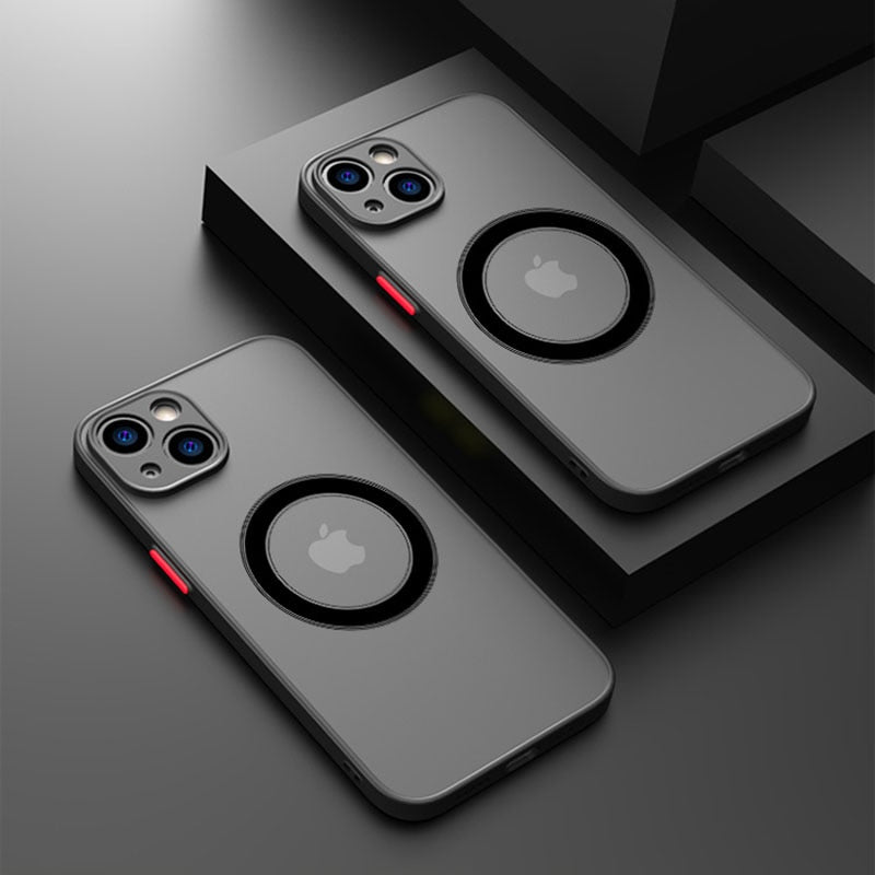 MagSafe Compatible Shockproof iPhone Case
