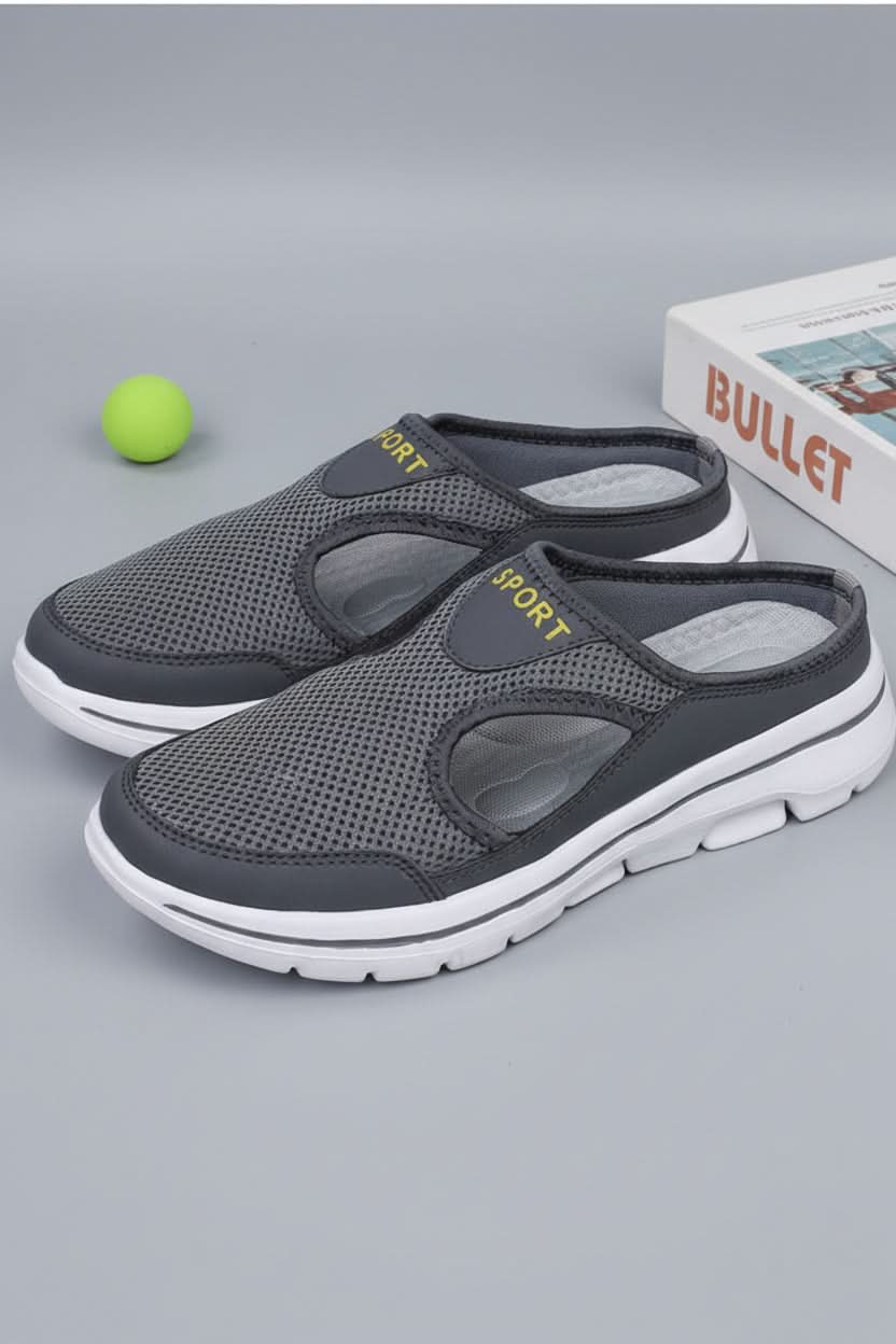 Lightweight Orthopedic Slippers with Cork Insole