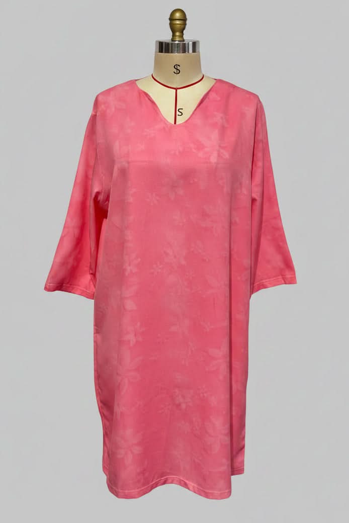 Floral V-Neck Summer Dress for Warm-Weather Elegance