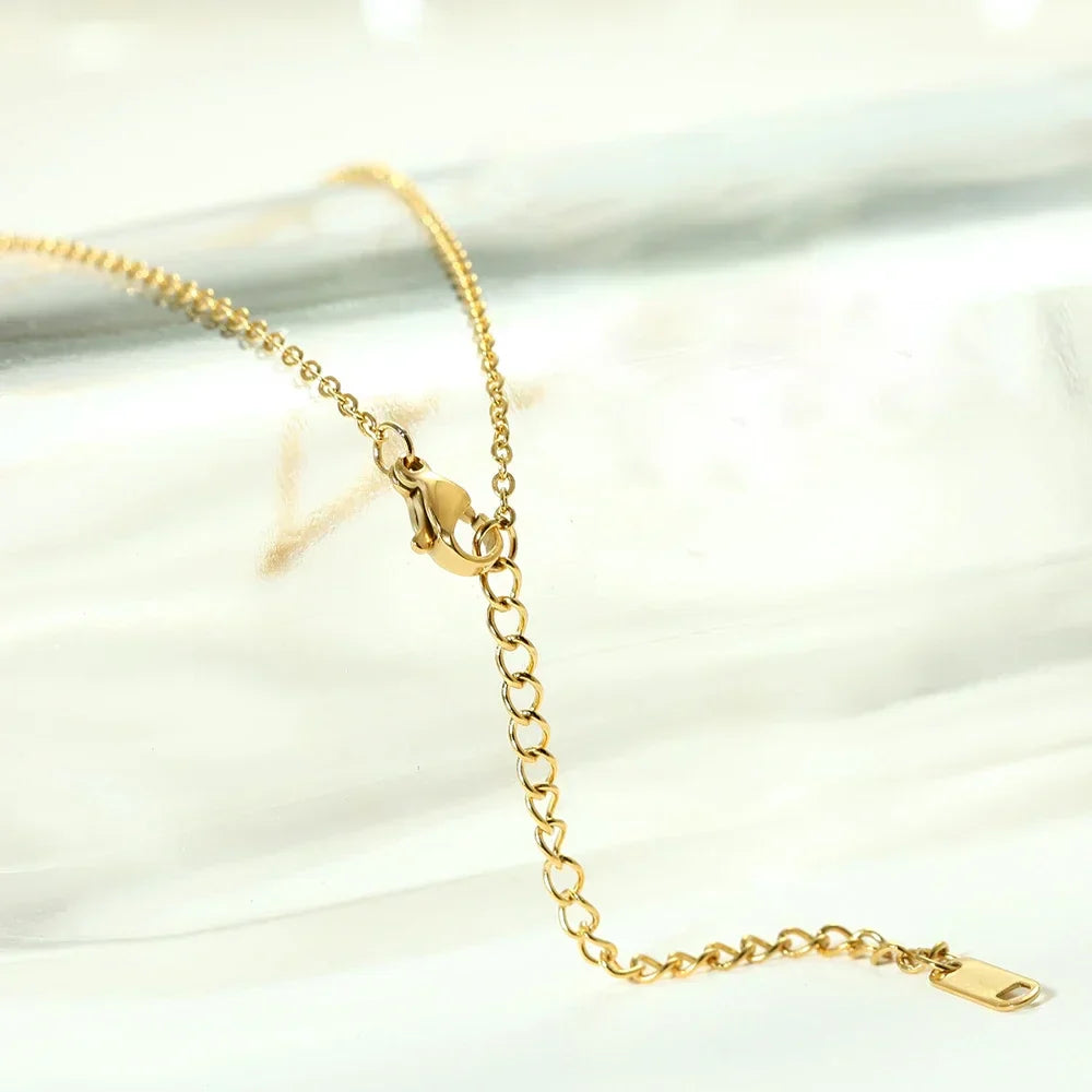 Minimalist Initial Letter Necklace - Personalised Pendant