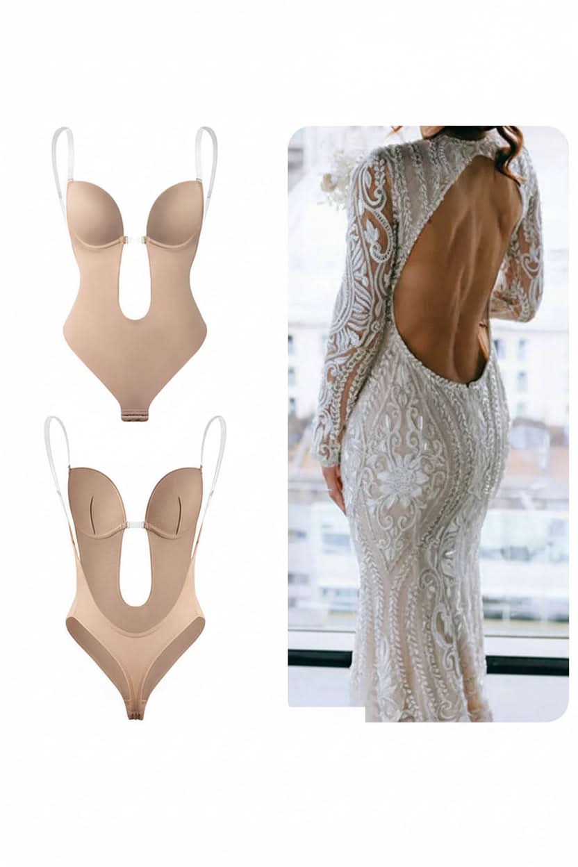 Seamless Backless Body Shaper - Invisible Support