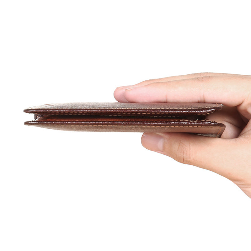 RFID Blocking Wallet for Men - Slim Leather Card Holder