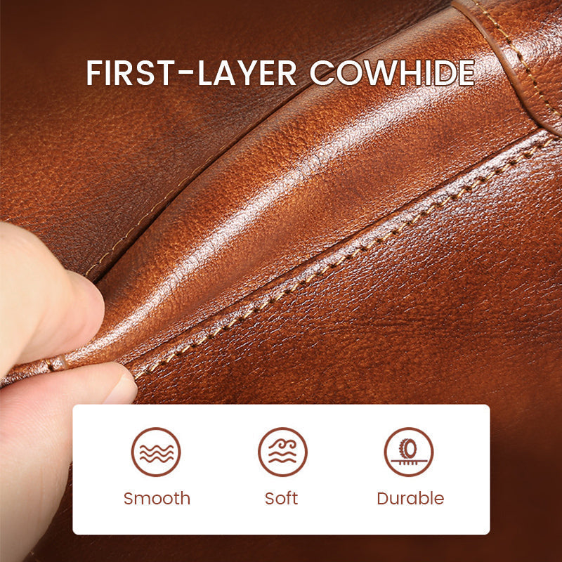 RFID Blocking Wallet for Men - Slim Leather Card Holder