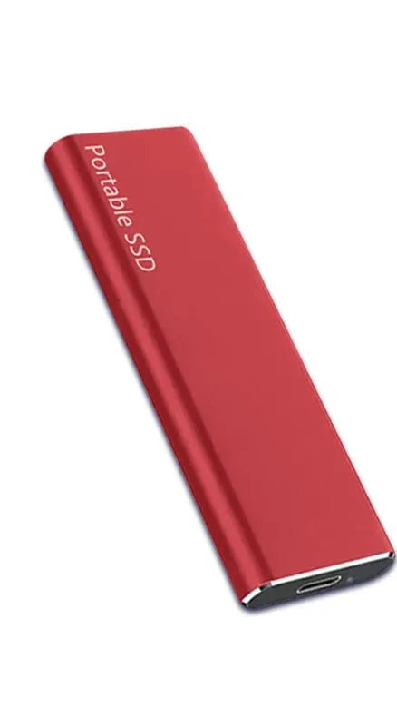 Portable 4TB External Hard Drive | Ultra-Thin USB-C