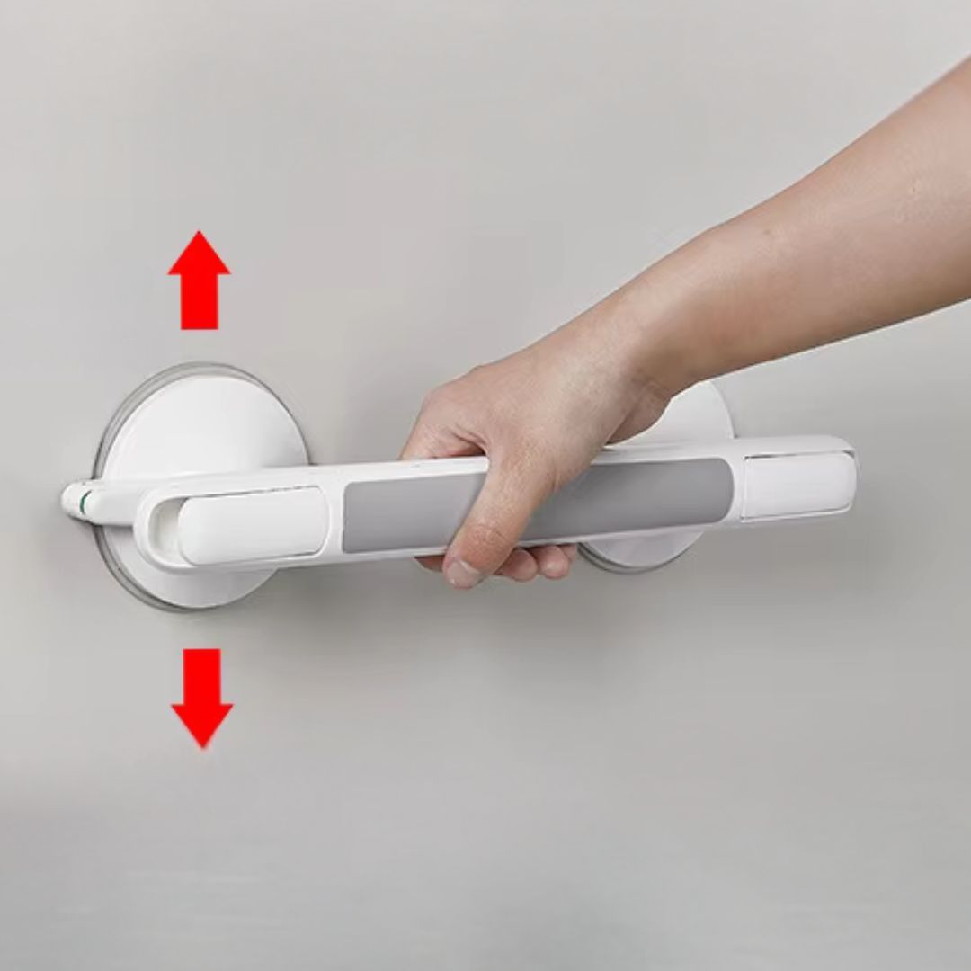 Shower Grab Bar - Tool-Free Bathroom Safety Support Handle