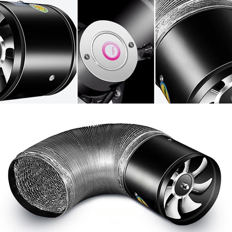 Silent Extractor Fan - Powerful Copper Motor Ventilation