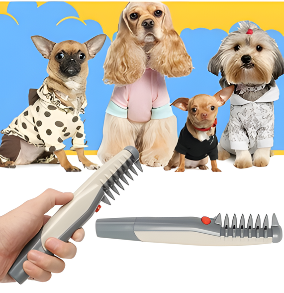 Knot-Free Pet Trimmer – Gentle Coat Care for Dogs & Cats