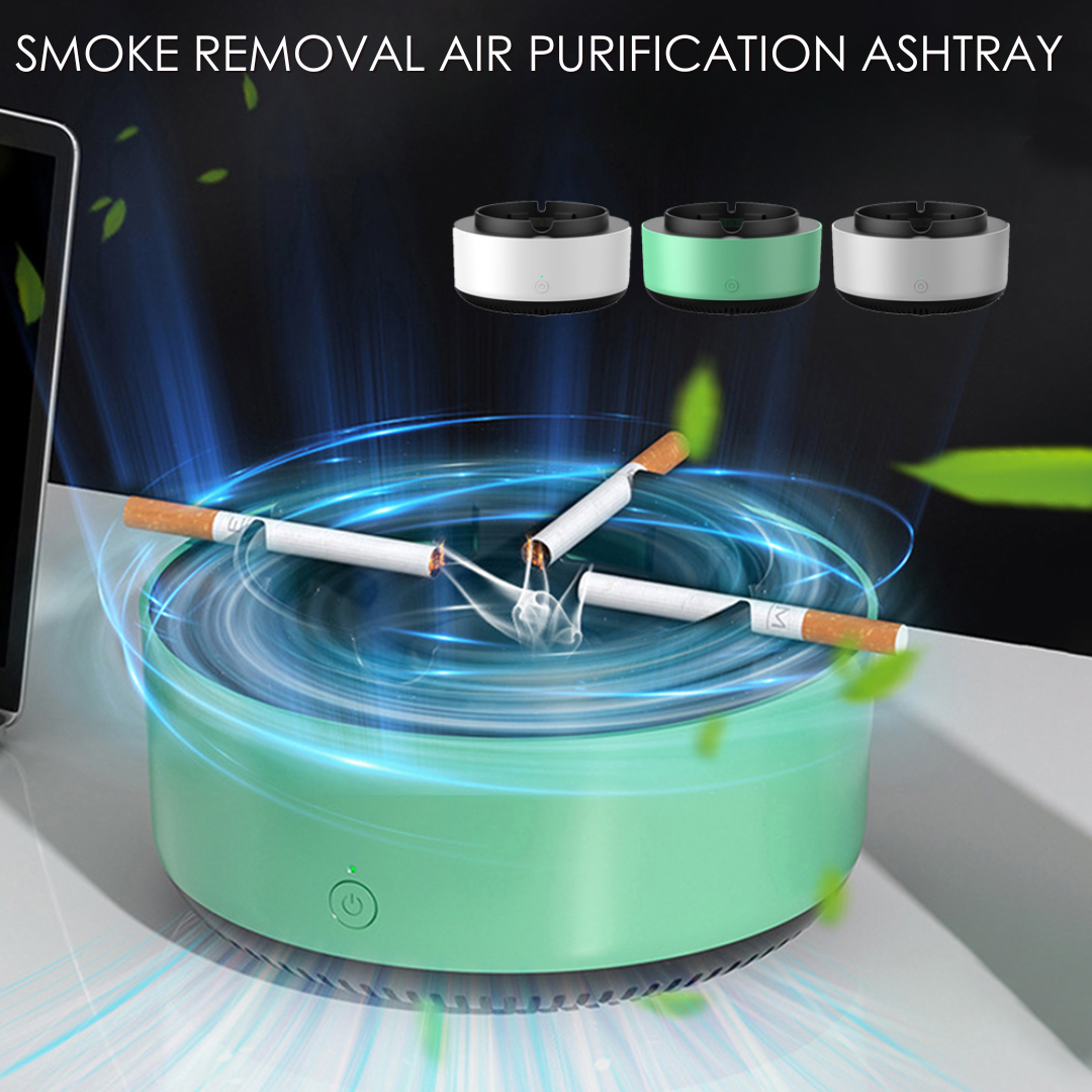 Smart Air Purifier Ashtray - Multi-Layer Smoke Filtration