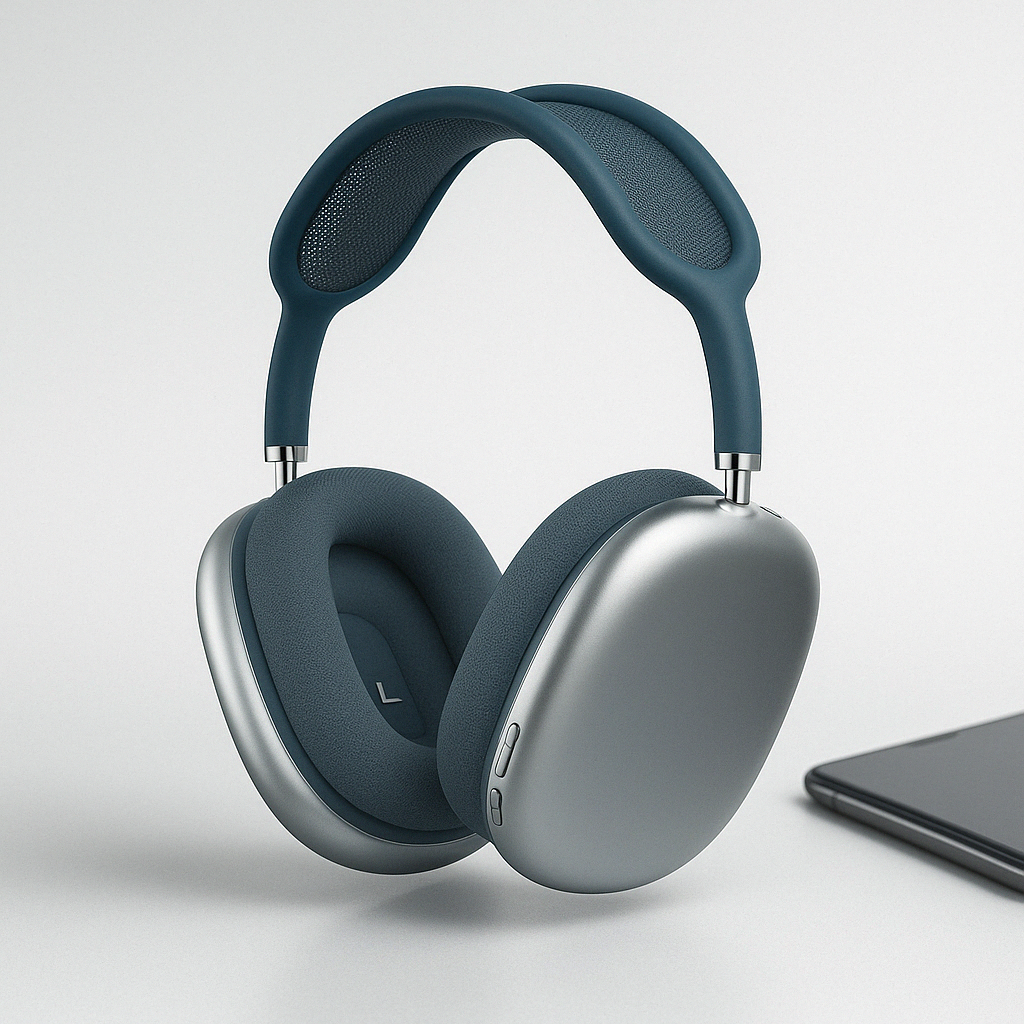 Wireless Over-Ear Bluetooth Headphones with Noise Cancelling