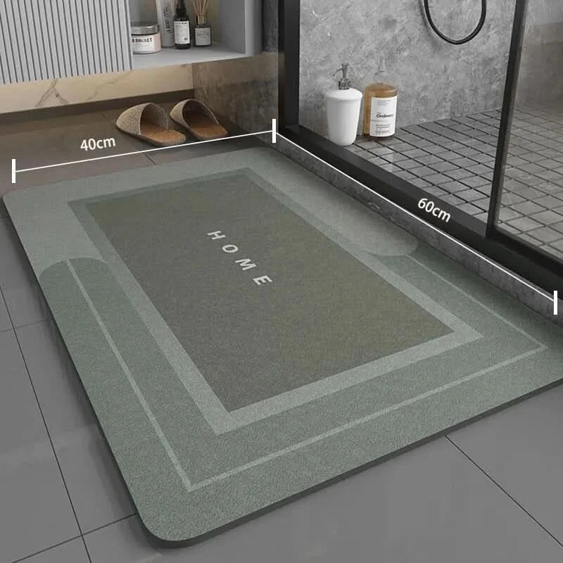 Super Absorbent Non-Slip Bathroom Mat, 40x60cm