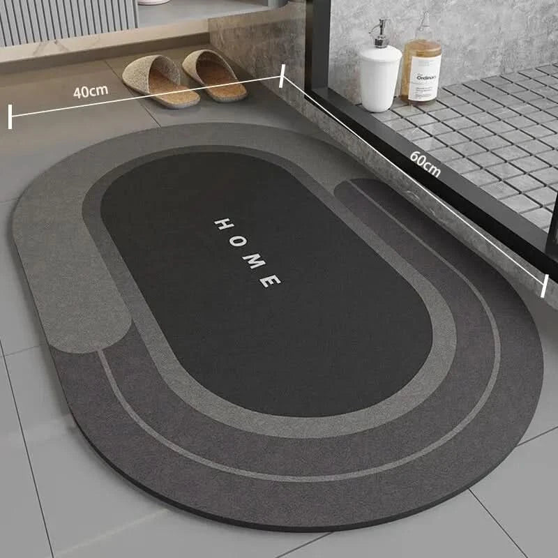 Super Absorbent Non-Slip Bathroom Mat, 40x60cm