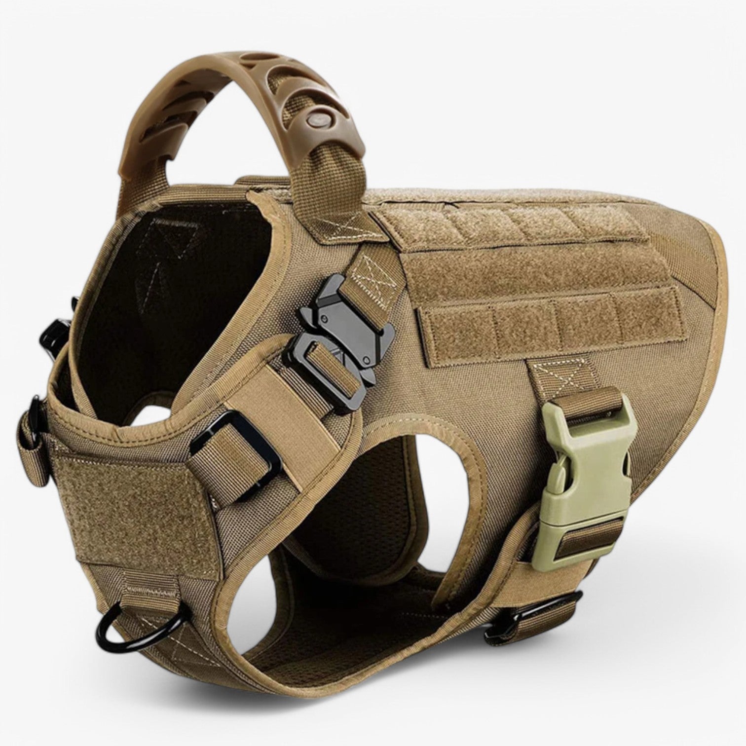 Tactical Dog Training Harness with Quick-Release Handle
