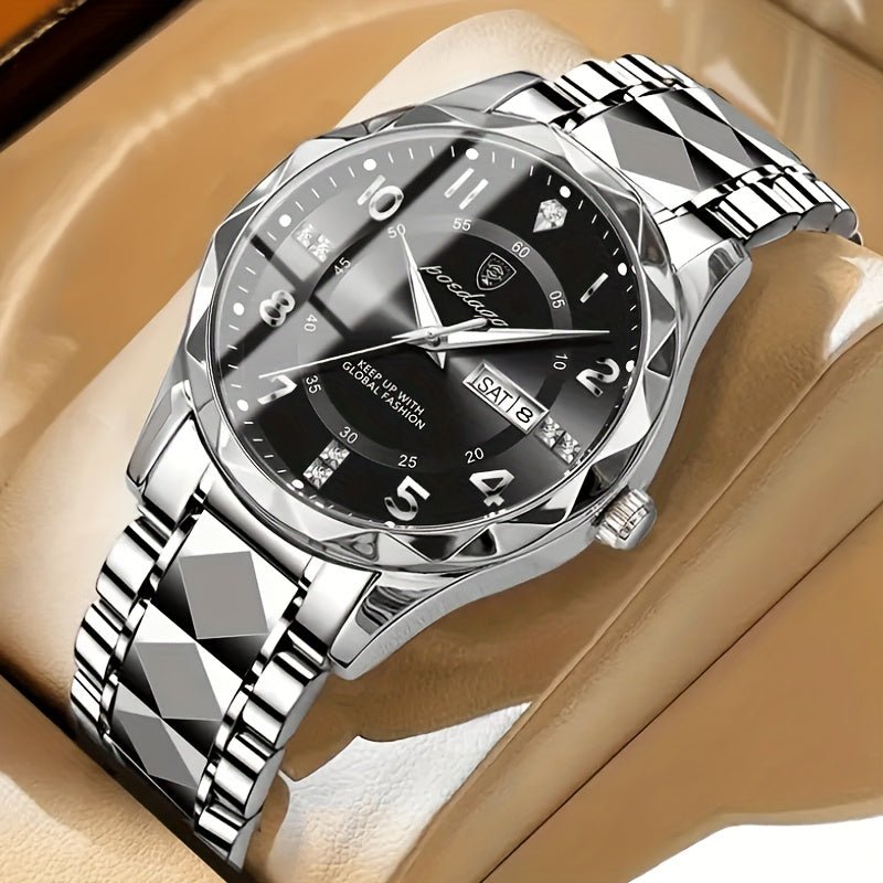 Men's Multifunctional Sports Watch | Waterproof Two-Tone