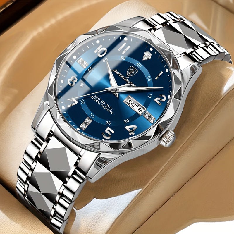 Men's Multifunctional Sports Watch | Waterproof Two-Tone
