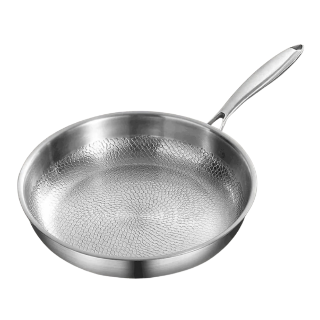 Titanium Hammered Frying Pan - Non-Toxic PFAS-Free Cookware