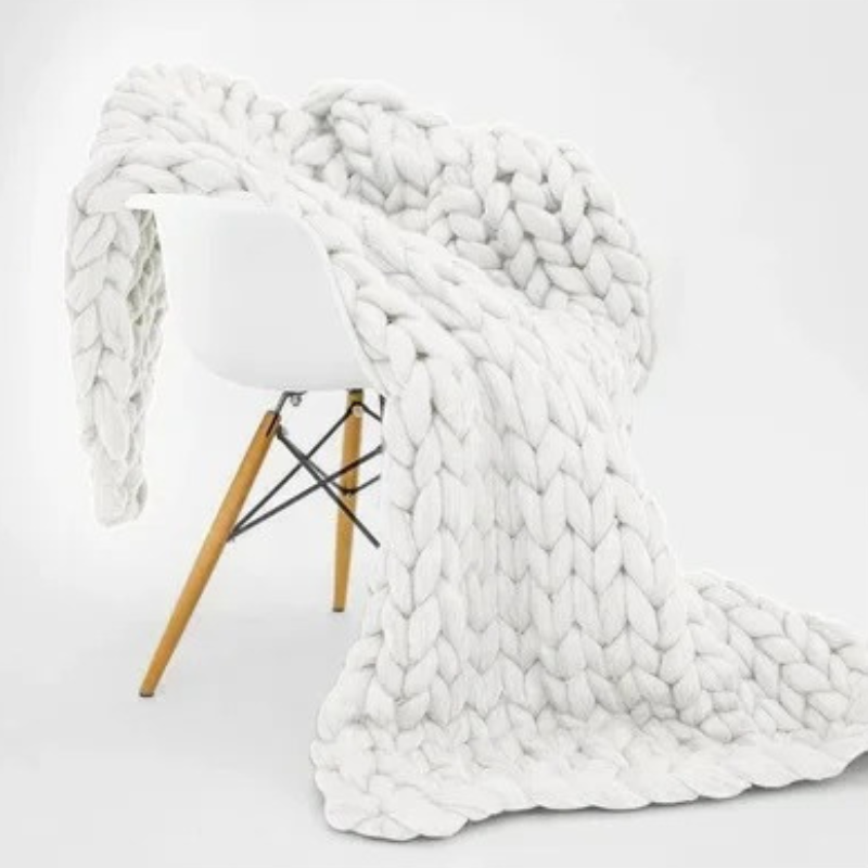 Weighted Organic Cotton Blanket for Cosy, Restful Nights
