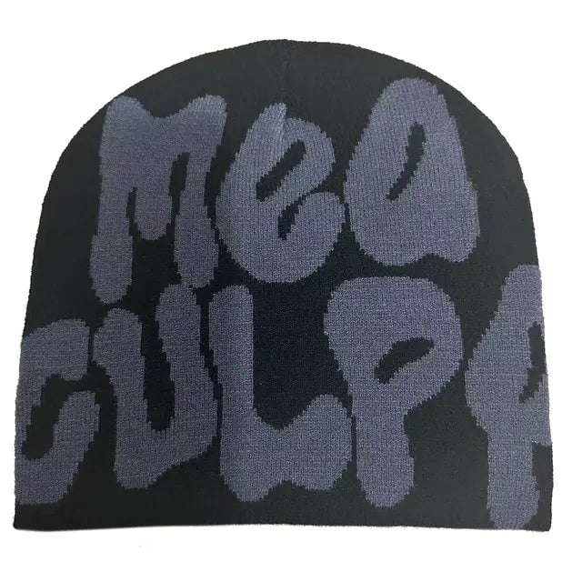 Y2K-Style Knit Beanie for Men and Women