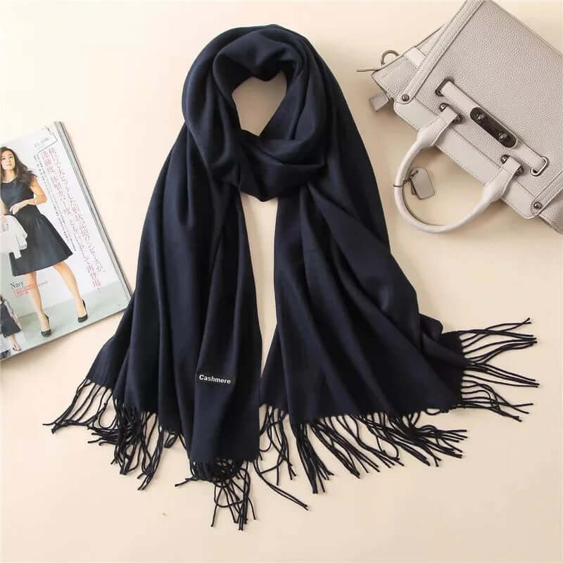 Women's Soft & Luxurious Wrap Scarf - Lightweight Layer