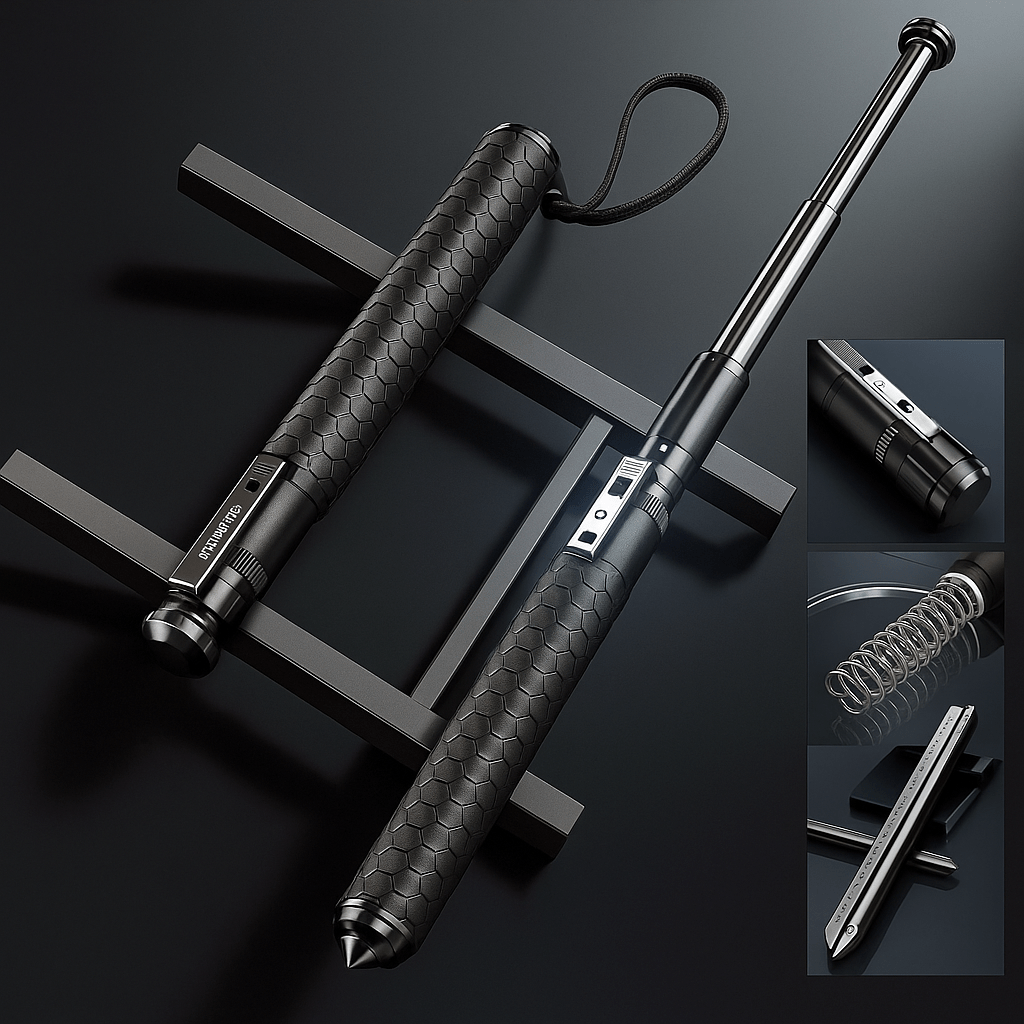 Automatic Quick-Deploy Walking Stick with Stability Support