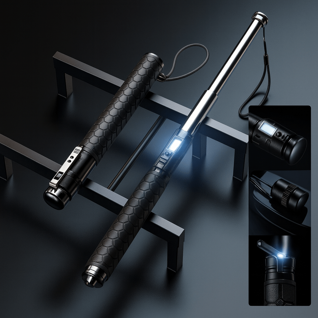 Automatic Quick-Deploy Walking Stick with Stability Support