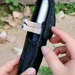 Automatic Walking Stick with One-Click Mechanism