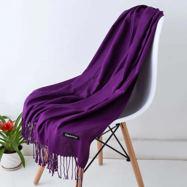 Women's Soft & Luxurious Wrap Scarf - Lightweight Layer