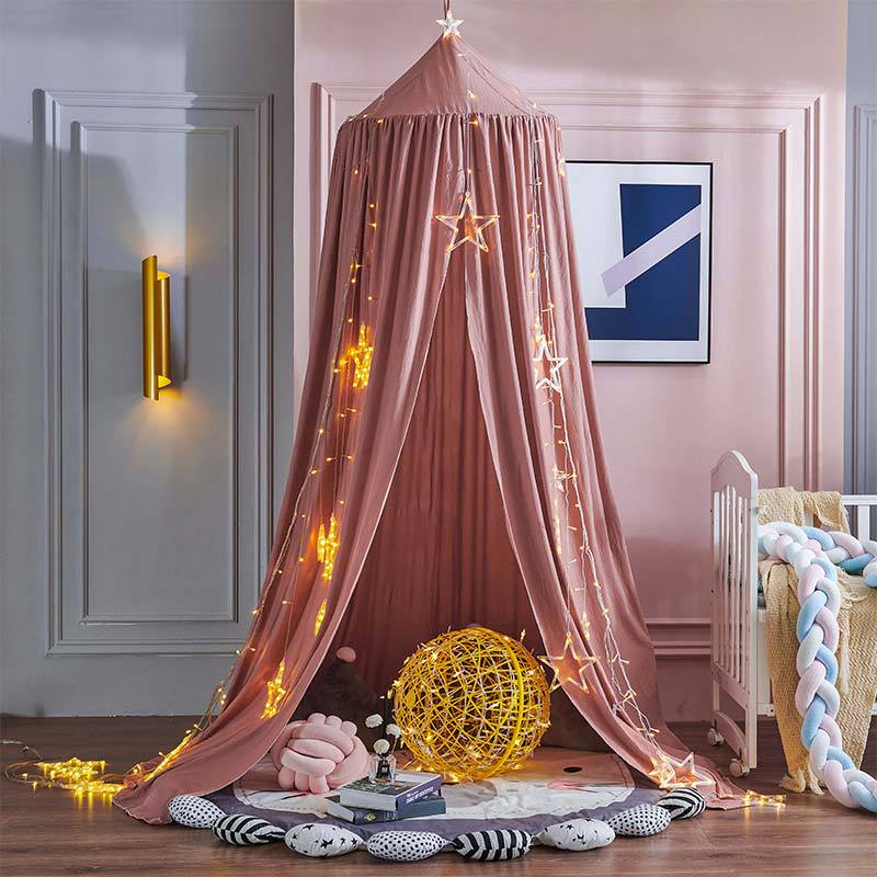 Blackout Bed Canopy for Kids, Light-Blocking Play Tent