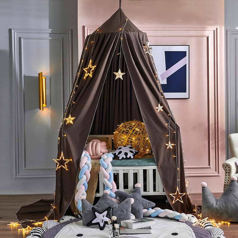 Blackout Bed Canopy for Kids, Light-Blocking Play Tent