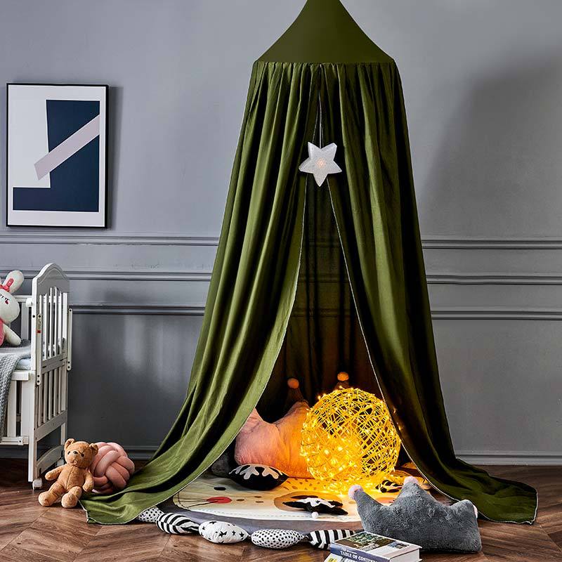 Blackout Bed Canopy for Kids, Light-Blocking Play Tent