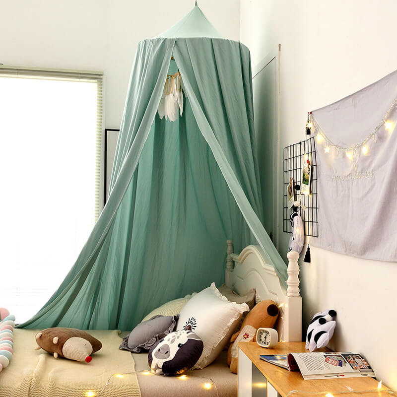 Blackout Bed Canopy for Kids, Light-Blocking Play Tent