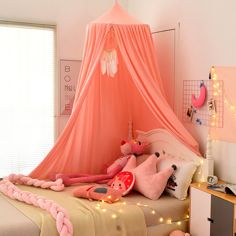 Blackout Bed Canopy for Kids, Light-Blocking Play Tent