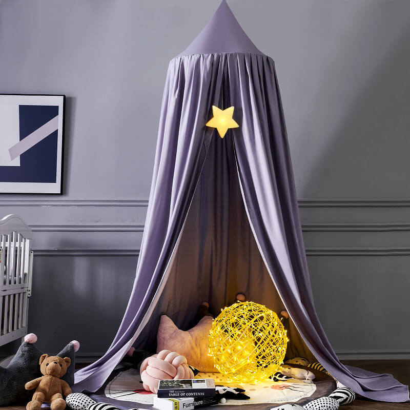 Blackout Bed Canopy for Kids, Light-Blocking Play Tent