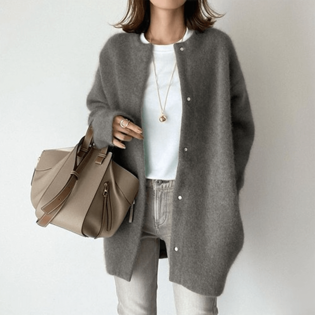 Women's Elegant Knit Cardigan - Lightweight Layer