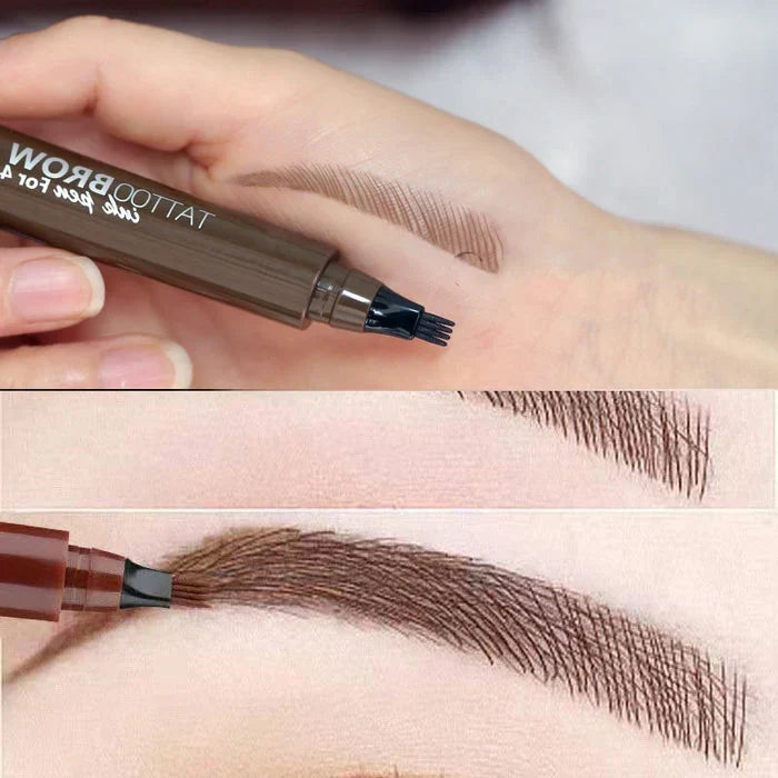 Microblading Brow Pen - Precision 4-Tip Applicator