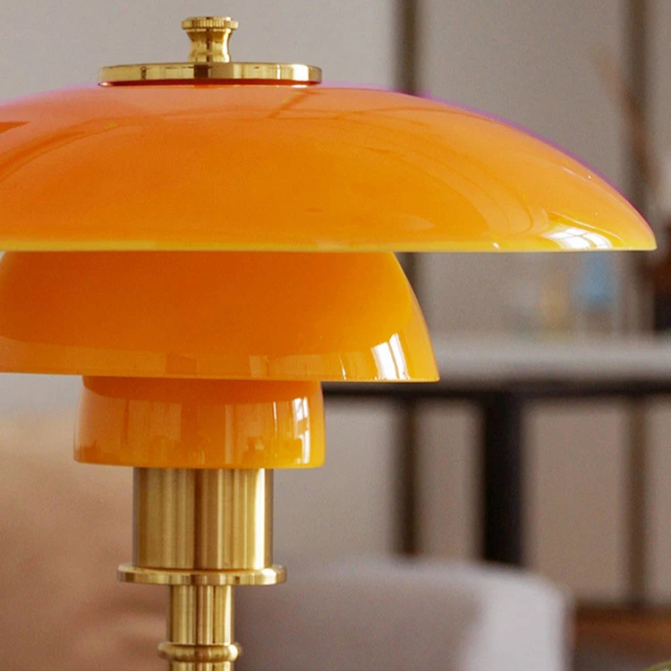 Contemporary Danish Table Lamp - Warm LED Ambient Light