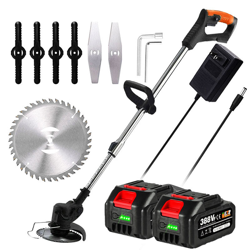 Cordless Electric Grass Trimmer for Effortless Garden Care