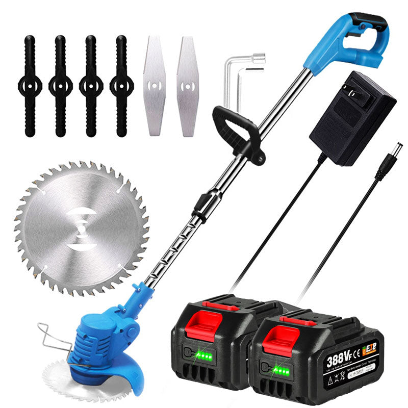 Cordless Electric Grass Trimmer for Effortless Garden Care
