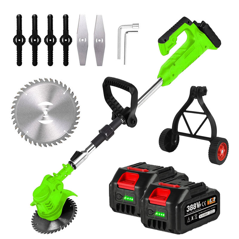 Cordless Electric Grass Trimmer for Effortless Garden Care